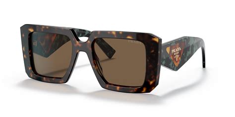 Prada PR 23YS 51 Dark Brown & Tortoise .